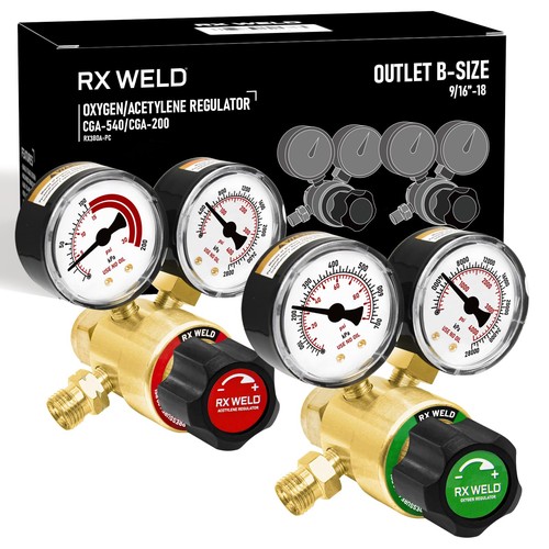 Oxy acetylene regulator - regulator, set