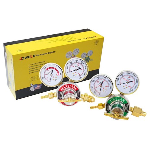 Oxygen acetylene regulators - acetylene,
